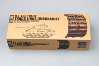 Trumpeter 02041 U.S. T66 steel track for U.S. M4A3E8 sherman tank 1/35