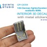 Quinta studio QR+24006 Комплект ремней для истребителя, бомбардировщика Luftwaffe, ВМВ 1/24