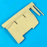 QuickBoost QB48238 C-47 Dakota correct tail rudder 1/48