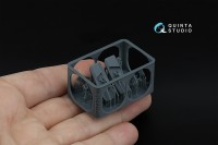 Quinta Studio QT72014 Комплект убирающихся зимних лыж Як-1 (Звезда) 1/72
