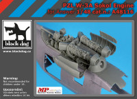 Blackdog A48116 PZL W-3A Sokol engine (ANSW) 1/48