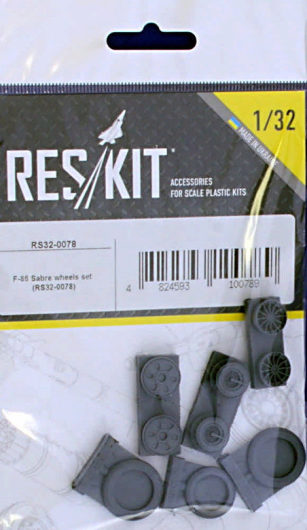 Reskit RS32-0078 F-86 Sabre Колеса (ITA,HAS,KITTYH) 1/32