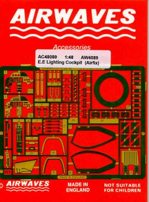 Airwaves (etched) AEC48089 BAC/EE Lightning F.2A/F.6 1/48