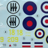 LF Model C4812 Decals for Ju 87R-2 (Italy, RAF, Sept. 1941) 1/48