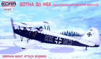 Kora Model KPK72060 Gotha Go 145A Nachtschlachtgruppe Service 1/72
