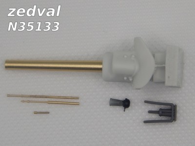 Zedval N35133 Набор деталей для Т-34-76 с пушкой Л-11 1/35