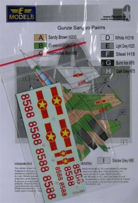 LF Model C72112 Decals Sukhoi over Vietnam (TRUMP) 1/72