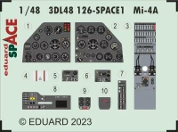 Eduard 3DL48126 Mi-4A SPACE (TRUMP) 1/48