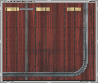 Eduard 73416 USN Carrier Deck 1943-44 lift area