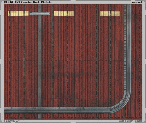 Eduard 73416 USN Carrier Deck 1943-44 lift area