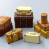 Plus model 489 1/35 Old suitcases (9 resin parts)
