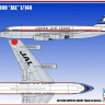 Восточный Экспресс 144144-1 Convair 880 JAL (Limited Edition) 1/144