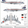 Восточный Экспресс 144144-1 Convair 880 JAL (Limited Edition) 1/144
