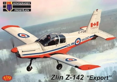 Kovozavody Prostejov 72407 Zlin Z-142 'Export' (4x camo) 1/72