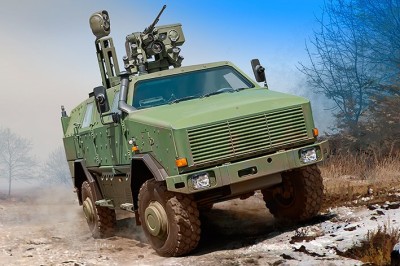 I love kit 63525 Немецкий бронетранспортёр «DINGO 2» Recce (optoelectronic) 1/35