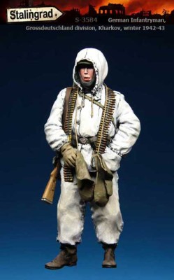 Stalingrad 3584 Немецкий пехотинец, &quot;Гроссдойчланд&quot;, Харьков, зима 1942-43