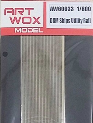 Artwox Model AW60033 DKM Ships Utility Rail 1/600