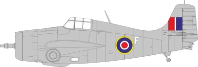Eduard EX1033 Mask FM-1 British national insignia (TAM) 1/48