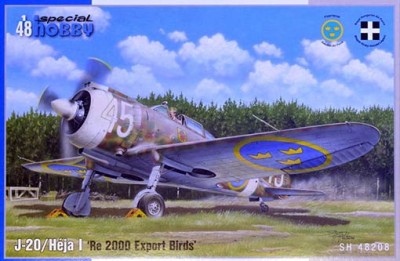 Special Hobby SH48208 1/48 J-20/Hja I 'Re 2000 Export Birds' (4x camo)