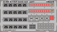 Eduard 32899 B-17E/F bomb rack 1/32 HKM