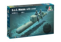 Italeri 05621 Флот S.L.C. MAIALE with crew 1/35