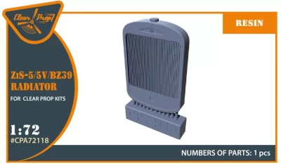 Clear Prop CPA72118 ZiS-5V/5V/BZ39 - radiator (CL.PROP) 1/72