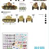 Star Decals 35-C1325 Axis Tank Mix # 7.Czechoslovak and Slovak tanks in WW2.Skoda LT vz. 35, Praga LT 38, Pz.Kpfw 38(t), Pz.Kpfw.II Ausf.A-C, Pz.Kpfw.III Ausf.N 1/35