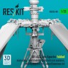 Reskit RSU35-080 AH-64E late Apache folded main rotor set 2 1/35