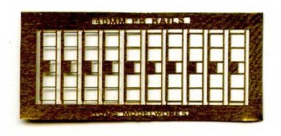 Tom's Modelworks 0766 40mm twin rails 1/700