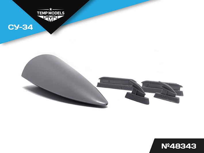 Temp Models 48343 Набор Коррекции Су-34 Hobby Boss 1/48