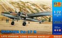Rs Model 92031 Dornier Do-17K Late (Croatia,Yugosl.,Britain) 1/72