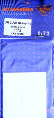 Clear Prop CPA72015 UH-2 A/B Seasprite Painting mask 1/72