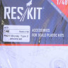Reskit RS48-0199 F4D-1 Skyray Type 2 - wheels (TAM) 1/48