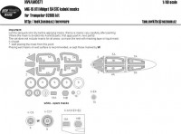 New Ware NWA-M0671 1/48 Mask MiG-15 UTI Midget BASIC (TRUMP 02805)