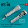 Reskit RSU48-0206 F-86F (RF-86F) 'Sabre' exh.nozzles (ACAD/AFV) 1/48