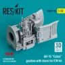 Reskit RSU32136 AH-1G 'Cobra' gearbox w/ doors (ICM) 3D Print 1/32
