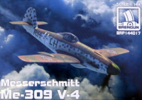 Brengun BRP144017 Messesrchmitt Me-309 V4 (plastic kit) 1/144