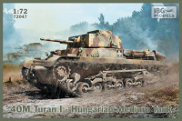 IBG Models 72047 40M Turan I Hungarian Medium Tank 1/72