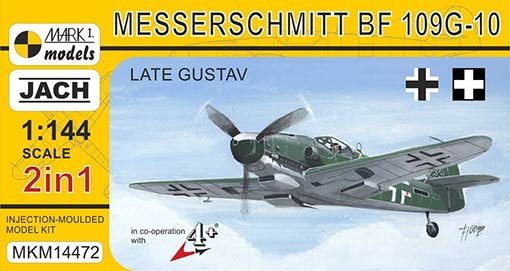 Mark 1 Models MKM-14472 Bf 109G-10 'Late Gustav' (2-in-1) 1/144
