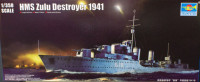 Trumpeter 05332 Корабль HMS Zulu Destroyer 1941 (1/350)