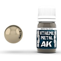 AK Interactive AK-00672 Акриловый металлик XTREME METAL Бледная латунь 30 мл