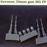Aires 4061 German 20mm guns MG FF 1/48