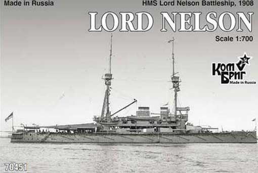 Combrig 70451 HMS Lord Nelson Battleship, 1908 1/700