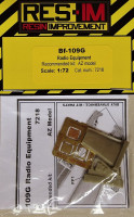 RES-IM RESIM7218 1/72 Bf 109G Radio Equipment (AZ MODEL)