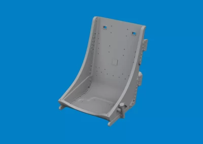 Eduard 6481071 BRASSIN P-40 seat Type 2 PRINT (EDU) 1/48