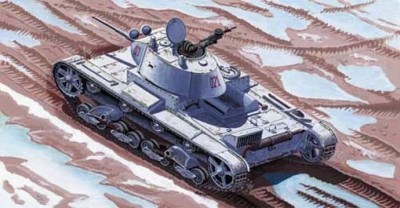 Mirage 72611 T-26C model 1937/45mm 1/72