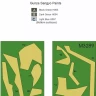 Lf Model M3289 Mask Ho 229 2-color green camouflage painting 1/32