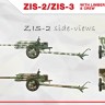 MiniArt 35369 ZIS-2/ZIS-3 w/ Limber & Crew (2-in-1) 1/35