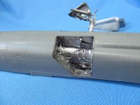 Metallic Details MDR48100 Mikoyan MiG-23 wheel bays (designed to be used with Trumpeter kits) 1/48