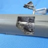 Metallic Details MDR48100 Mikoyan MiG-23 wheel bays (designed to be used with Trumpeter kits) 1/48